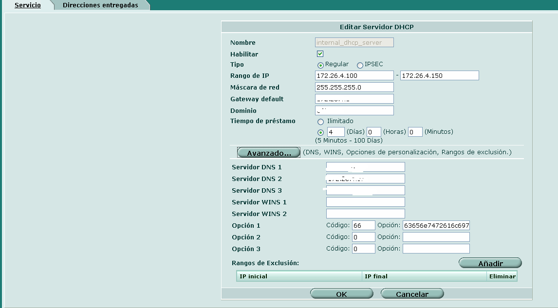 Fortinet DHCP TFTP